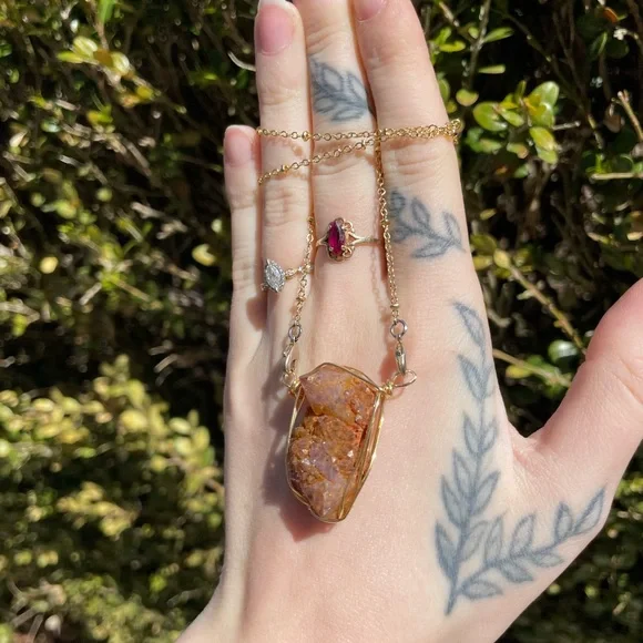 Spirit quartz interchangeable necklace - Picture 3 of 5